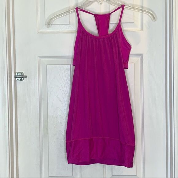 Lululemon No Limits Tank Raspberry Size 4 - Picture 1 of 9